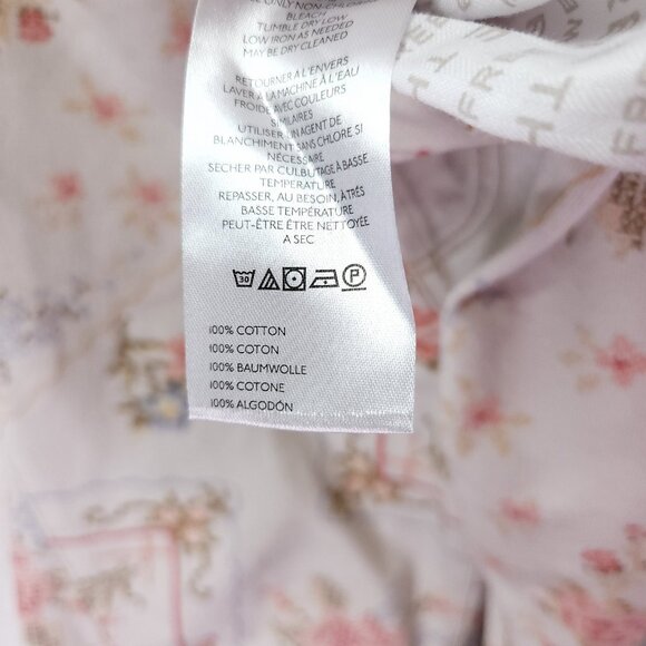 Free People Eden Printed High Slouchy Flare Jean Size 28 Floral Boho Button Fly - Picture 12 of 16